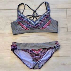 Prava Dreaming Bikini Top and Matching Sirra Swim Bottom Set XL